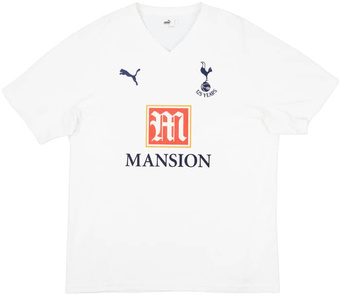 2007-08 Tottenham Home Shirt Berbatov #9 - 9/10 - (L)