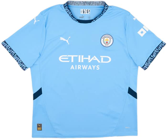 2024-25 Manchester City Home Shirt De Bruyne #17 - 8/10 - (XL)
