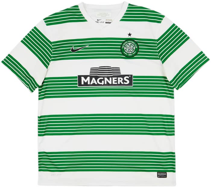 2013-15 Celtic Home Shirt Virgil #5 - 7/10 - (L)