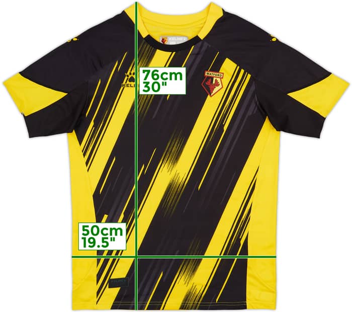 2023-24 Watford Home Shirt - 9/10 - (M)