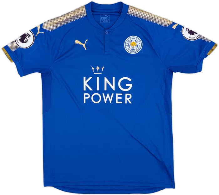 2017-18 Leicester Home Shirt Iheanacho #8 - 10/10 - (L)