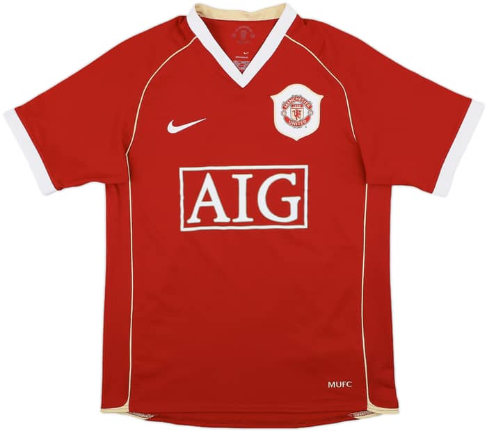 2006-07 Manchester United Home Shirt Rooney #8 - 9/10 - (S)