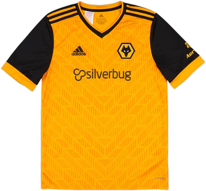2020-21 Wolves Home Shirt - 7/10 - (XL.Boys)