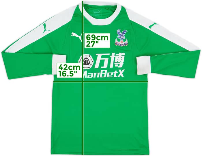 2018-19 Crystal Palace GK Shirt - 7/10 - (S)