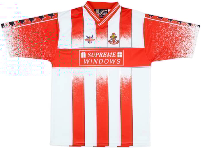 2001-02 Lincoln City Women's Match Issue Home Shirt #4