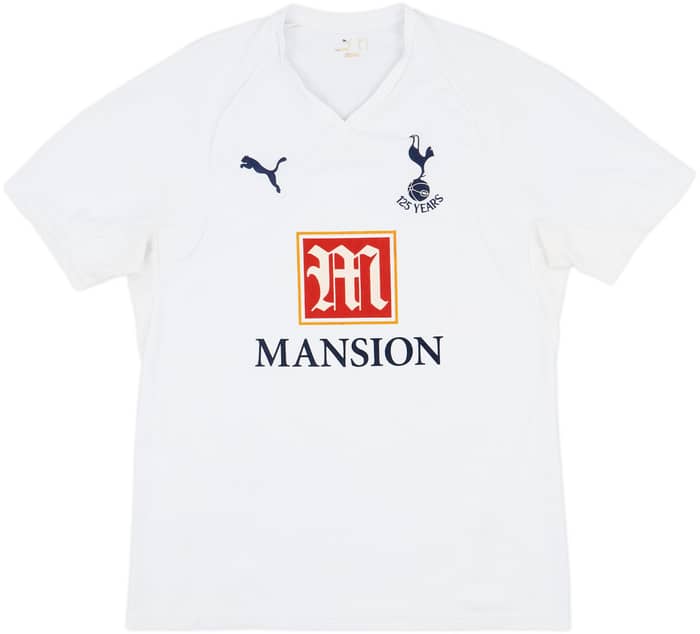 2007-08 Tottenham Home Shirt Berbatov #9 - 8/10 - (S)