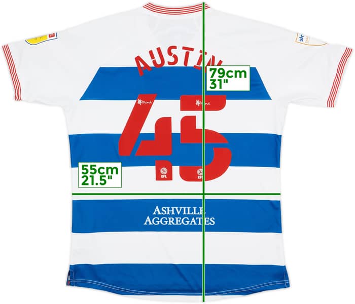 2020-21 QPR Home Shirt Austin #45 - 9/10 - (XL)