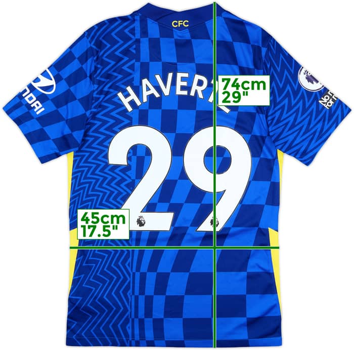 2021-22 Chelsea Home Shirt Havertz #29 - 8/10 - (S)