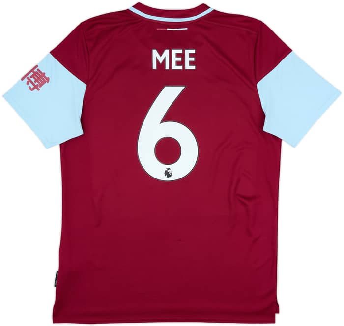 2020-21 Burnley Home Shirt Mee #6 - 8/10 - (L)