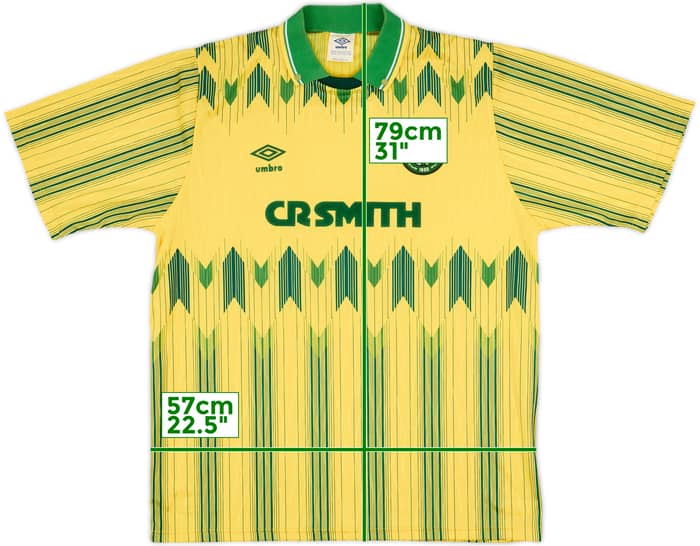 1989-91 Celtic Away Shirt - 9/10 - (L)