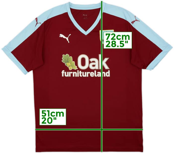 2015-16 Burnley Home Shirt - 5/10 - (L)