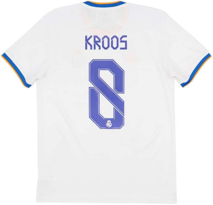 2021-22 Real Madrid Home Shirt Kroos #8 - 7/10 - (M)