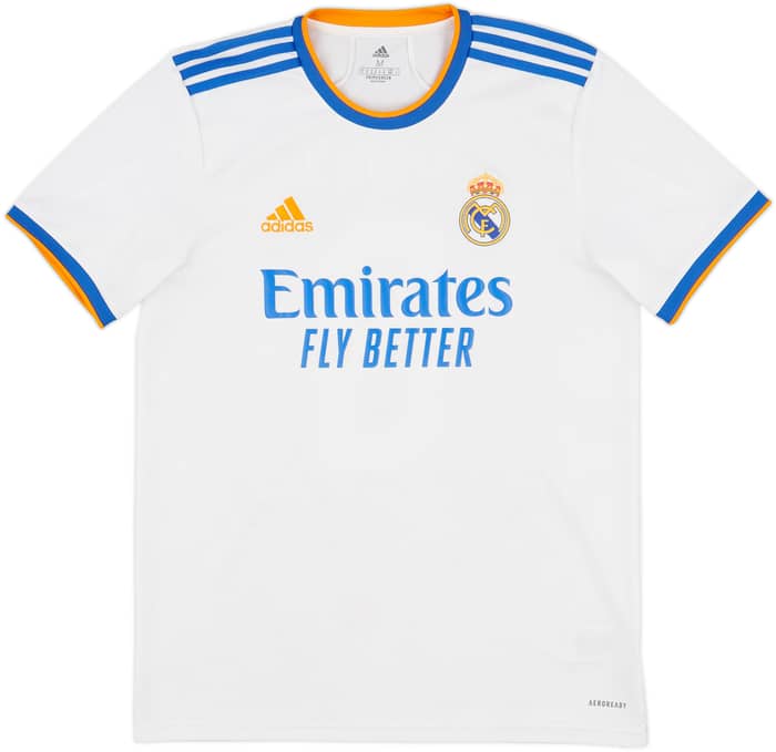 2021-22 Real Madrid Home Shirt Kroos #8 - 7/10 - (M)
