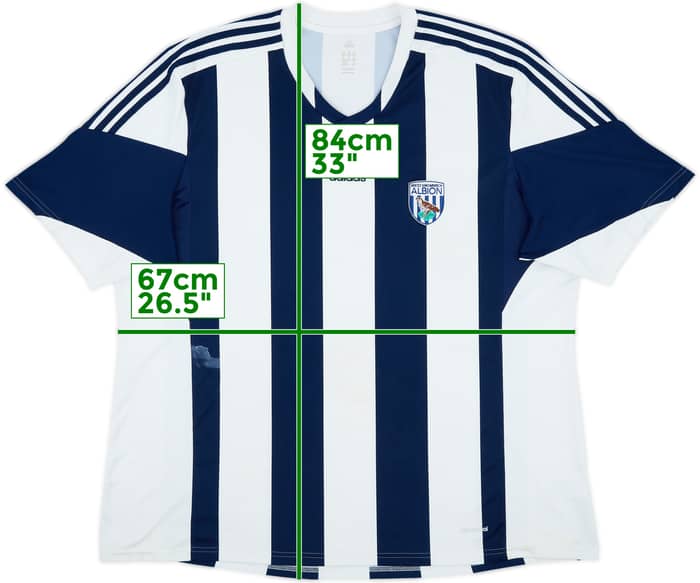 2013-14 West Brom Home Shirt - 6/10 - (3XL)