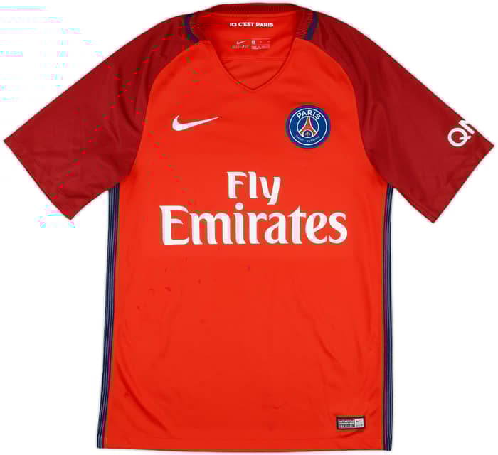 2016-17 Paris Saint-Germain Away Shirt - 7/10 - (S)