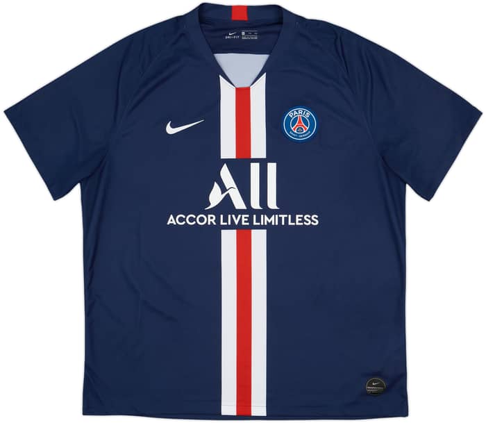 2019-20 Paris Saint-Germain Home Shirt Neymar Jr #10 - 10/10 - (XXL)