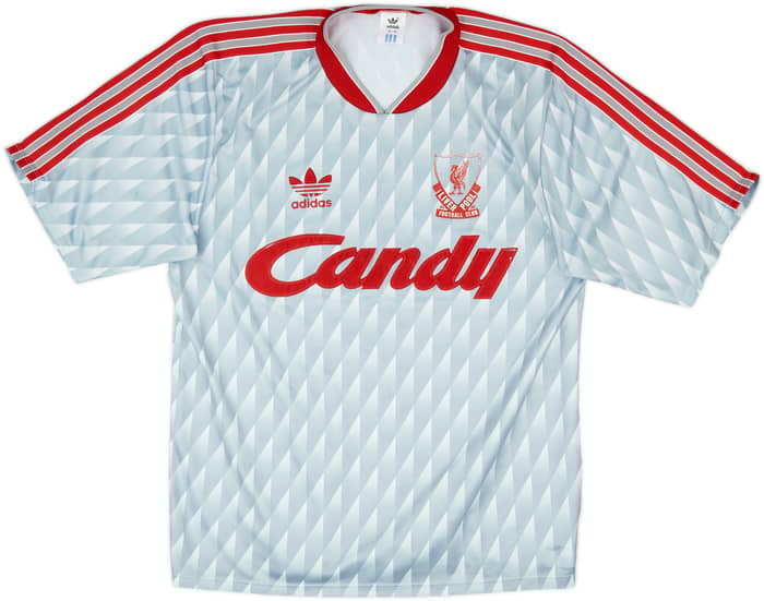 1989-91 Liverpool Away Shirt - 6/10 - (L)
