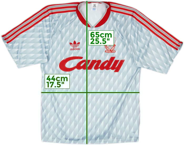 1989-91 Liverpool Away Shirt - 6/10 - (L)