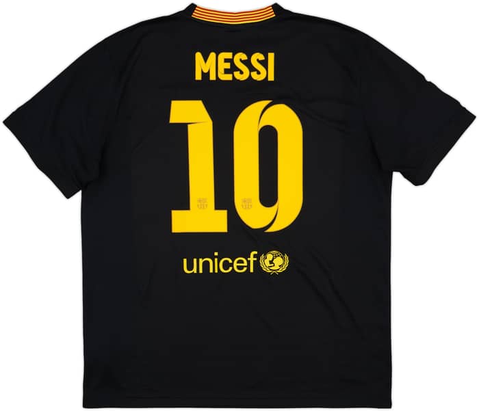 2013-14 Barcelona Third Shirt Messi #10 - 9/10 - (XL)