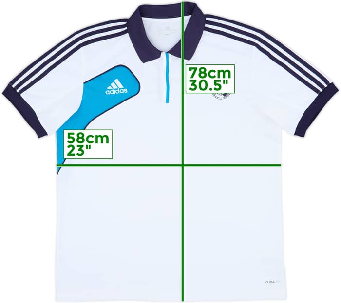 2012-13 Real Madrid adidas Polo Shirt - 8/10 - (XL)
