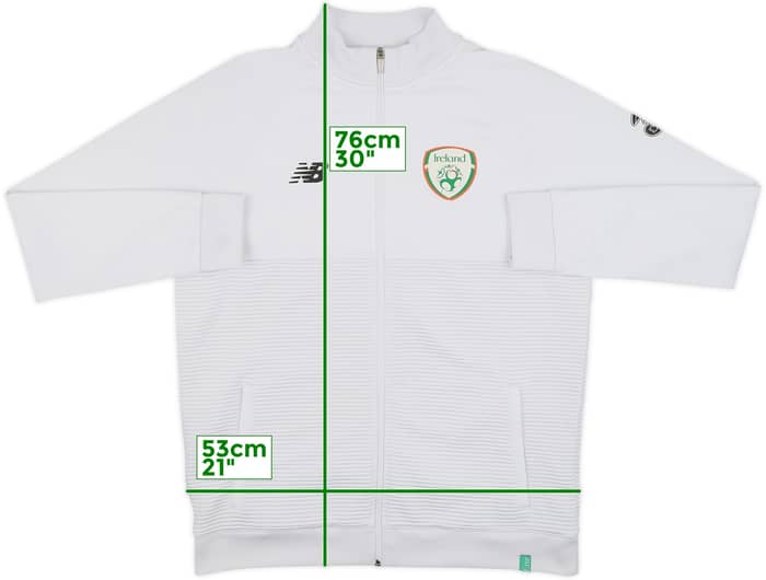 2018-19 Ireland New Balance Track Jacket - 8/10 - (XL)