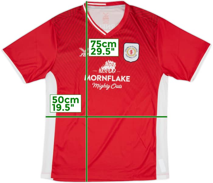 2022-23 Crewe Alexandra Home Shirt - 9/10 - (M)