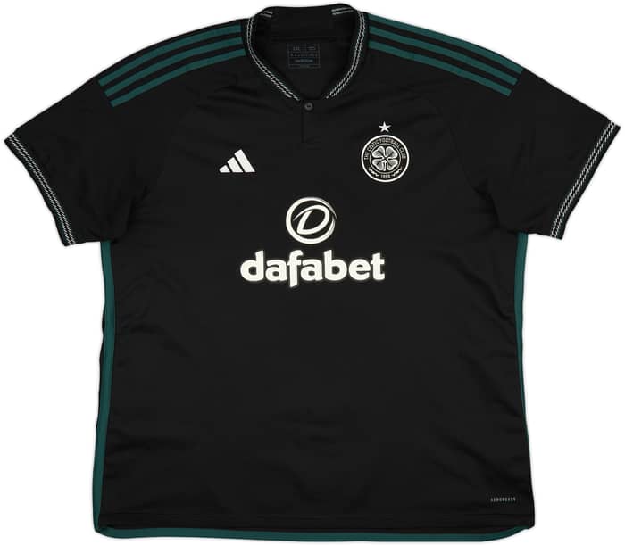 2023-24 Celtic Away Shirt - 9/10 - (XXL)