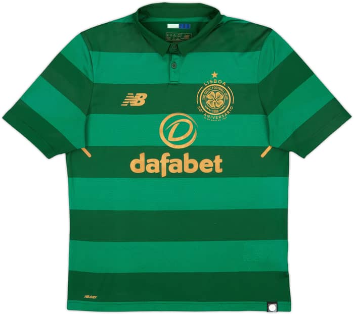 2017-18 Celtic 'Lisbon Lions 50th Anniversary' Away Shirt - 8/10 - (S)