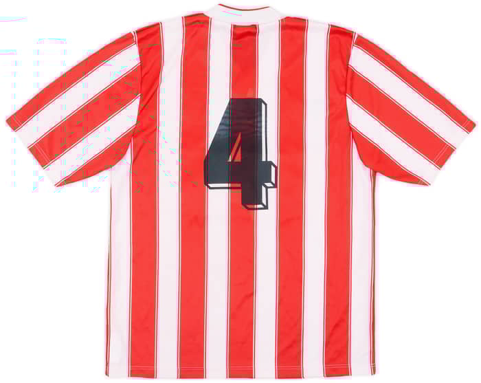 1990-91 Exeter City Match Issue Home Shirt #4