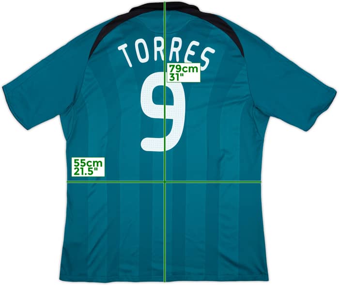 2008-09 Liverpool Third Shirt Torres #9 - 6/10 - (XXL)
