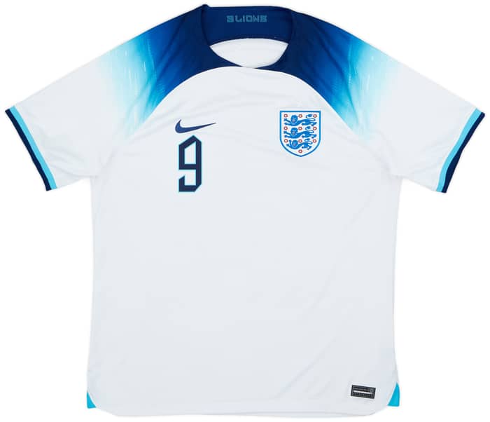 2022-23 England Home Shirt Kane #9 - 8/10 - (L)