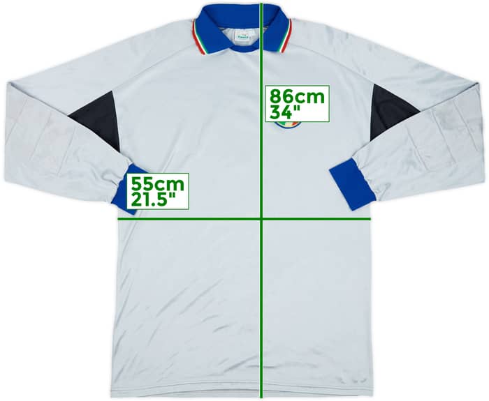 1986-88 Italy GK Shirt #1 - 7/10 - (XL)