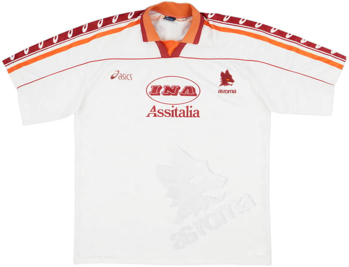 1995-96 Roma Away Shirt - 7/10 - (XL)