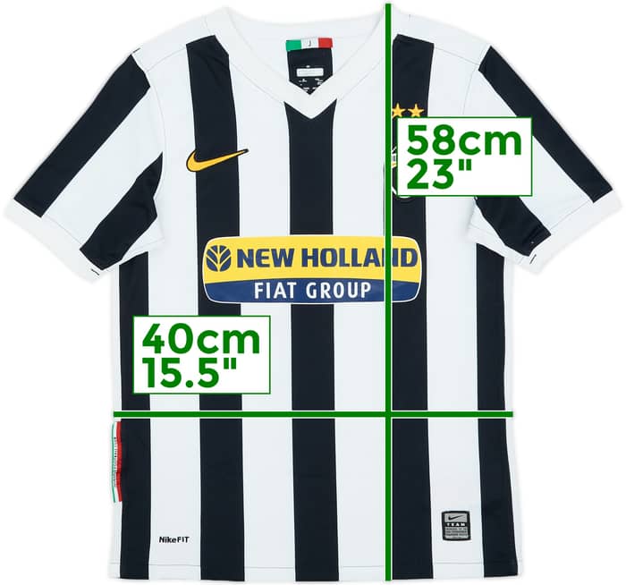 2009-10 Juventus Home Shirt - 8/10 - (M.Boys)