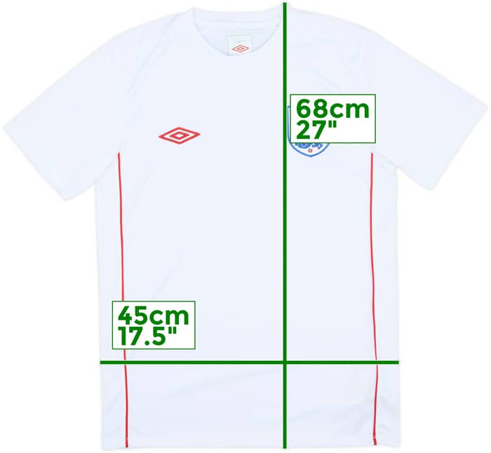 2011-12 England Umbro Training Shirt - 7/10 - (S)
