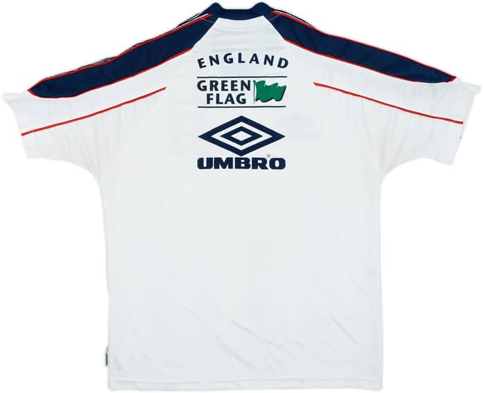 1998 England Umbro Training Shirt - 8/10 - (M)