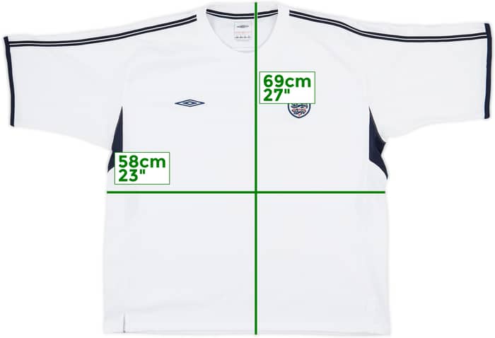 2000-01 England Umbro Training Shirt - 7/10 - (XL)