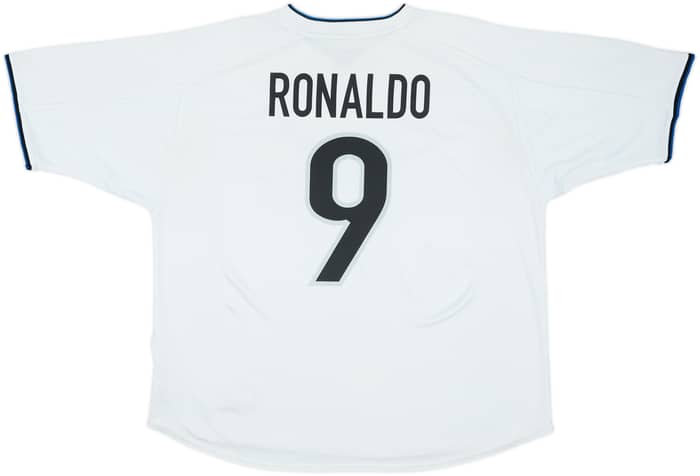 1999-00 Inter Milan Away Shirt Ronaldo #9 - 6/10 - (XL)