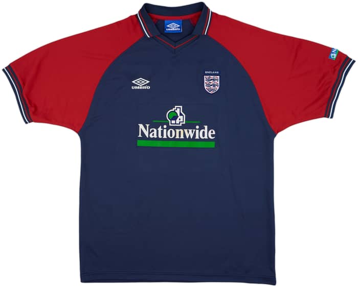 1998-00 England Umbro Training Shirt - 6/10 - (XL)