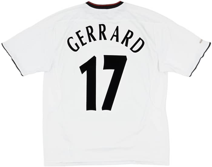 2003-04 Liverpool Away Shirt Gerrard #17 - 6/10 - (L)