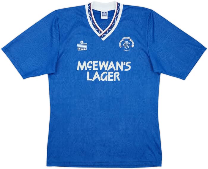 1990-92 Rangers Home Shirt - 9/10 - (M)