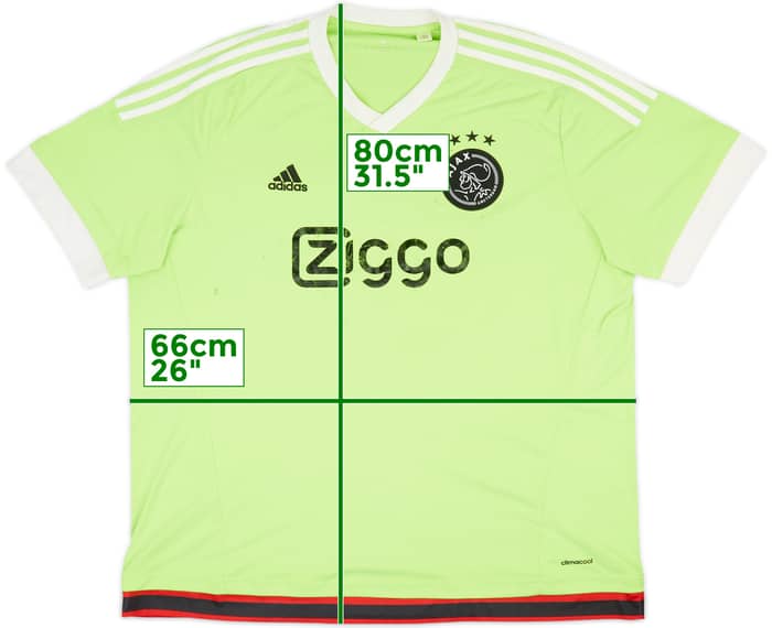 2015-16 Ajax Away Shirt - 4/10 - (XXL)