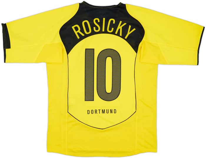 2004-05 Borussia Dortmund Home Shirt Rosicky #10 - 8/10 - (M)