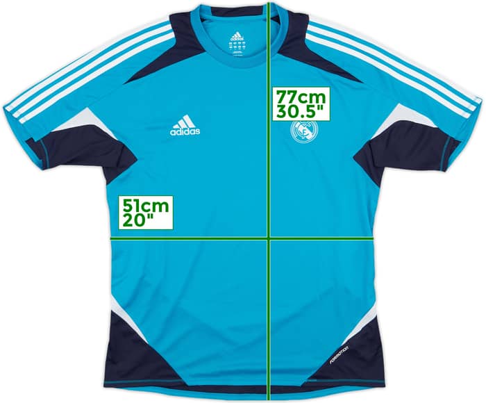 2012-13 Real Madrid adidas Formotion Training Shirt - 9/10 - (L/XL)