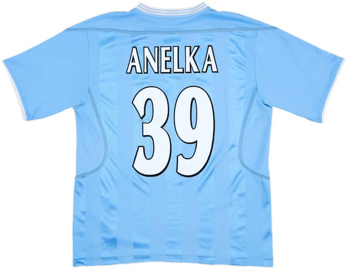2003-04 Manchester City Home Shirt Anelka #39 - 6/10 - (L)