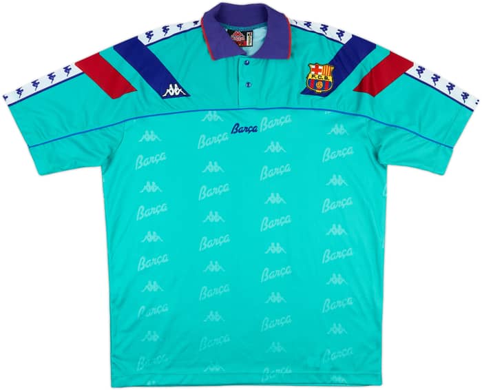 1992-95 Barcelona Away Shirt - 9/10 - (XL)