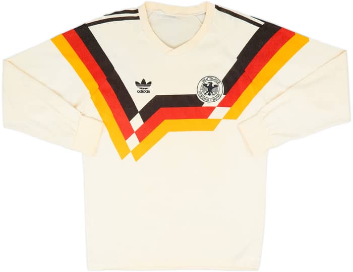 1988-90 West Germany Home L/S Shirt - 6/10 - (L)