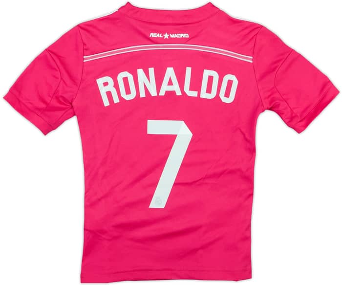 2014-15 Real Madrid Away Shirt Ronaldo #7 - 9/10 - (S.Boys)