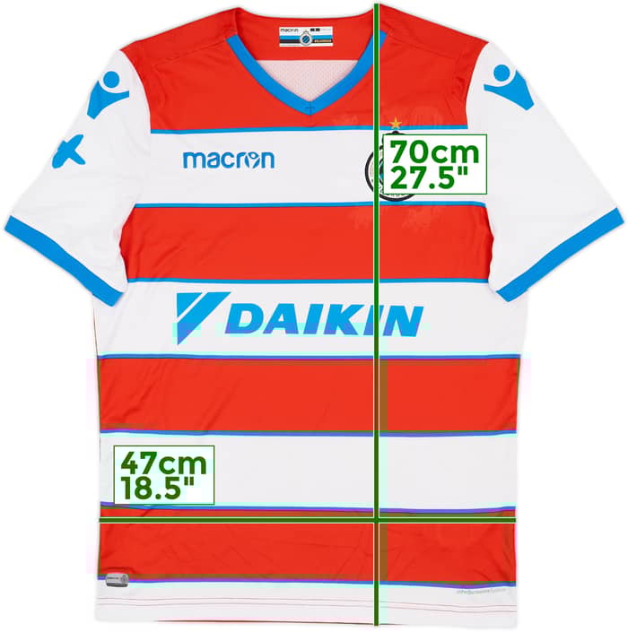 2018-19 Club Brugge Away Shirt - 7/10 - (S)