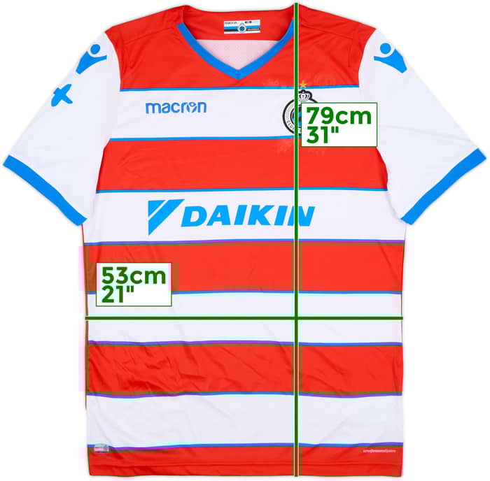 2018-19 Club Brugge Away Shirt - 10/10 - (XXL)